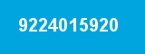 9224015920 9224015920