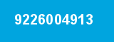 9226004913 9226004913