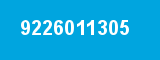 9226011305 9226011305