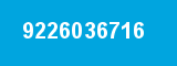 9226036716 9226036716