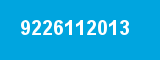 9226112013 9226112013