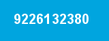 9226132380 9226132380