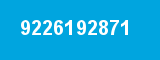 9226192871 9226192871