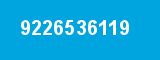 9226536119 9226536119