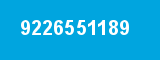 9226551189 9226551189