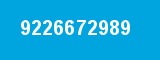 9226672989 9226672989