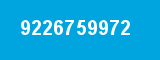 9226759972 9226759972