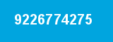 9226774275 9226774275
