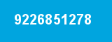 9226851278 9226851278