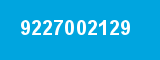 9227002129 9227002129