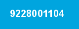 9228001104 9228001104