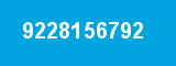 9228156792 9228156792