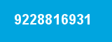 9228816931 9228816931