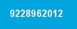 9228962012 9228962012