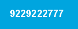 9229222777