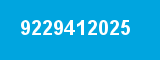 9229412025 9229412025