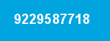 9229587718 9229587718