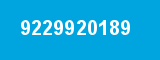9229920189 9229920189