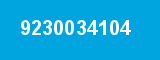 9230034104 9230034104
