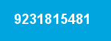 9231815481 9231815481