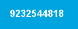 9232544818 9232544818
