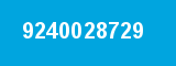 9240028729 9240028729
