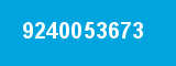 9240053673 9240053673