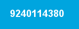 9240114380 9240114380
