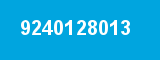 9240128013 9240128013