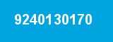 9240130170 9240130170