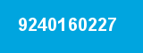 9240160227 9240160227