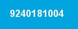 9240181004 9240181004