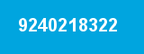 9240218322 9240218322