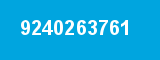 9240263761 9240263761