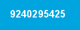 9240295425 9240295425