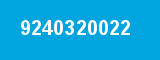 9240320022 9240320022