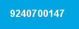 9240700147 9240700147