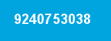 9240753038 9240753038