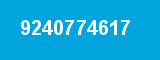 9240774617 9240774617