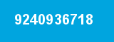 9240936718 9240936718