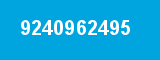 9240962495 9240962495