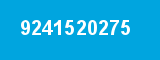 9241520275 9241520275