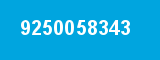 9250058343 9250058343