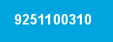 9251100310 9251100310