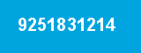 9251831214