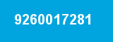 9260017281 9260017281