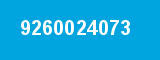 9260024073 9260024073