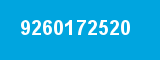 9260172520 9260172520