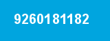 9260181182 9260181182