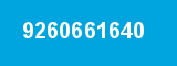 9260661640 9260661640